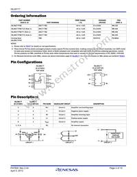 ISL28177FBZ-T13 Datasheet Page 2