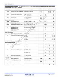 ISL28210FBZ Datasheet Page 5