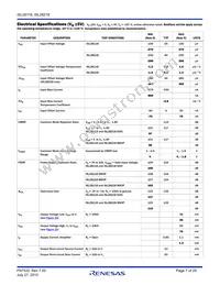 ISL28218FUZ-T7A Datasheet Page 7