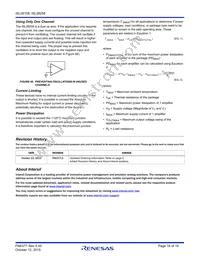 ISL28258FUZ Datasheet Page 16