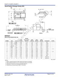 ISL28413FVZ-T7 Datasheet Page 21