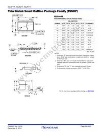 ISL28414FBZ Datasheet Page 22