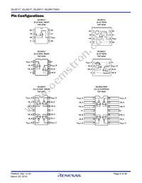 ISL28417FBBZ-T7 Datasheet Page 4