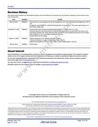 ISL28617FVZ-T7A Datasheet Page 19