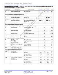 ISL28634FVZ-T7A Datasheet Page 11