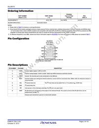 ISL29018IROZ-T7 Datasheet Page 2