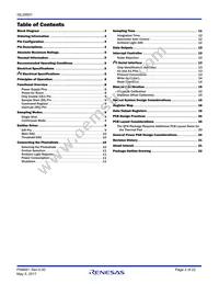 ISL29501IRZ-T7 Datasheet Page 2