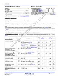 ISL3159EIUZ-T7A Datasheet Page 4