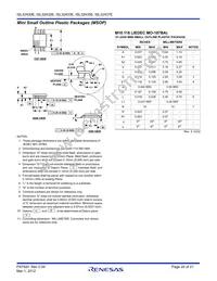 ISL32435EIUZ Datasheet Page 20