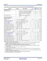 ISL32740EFBZ-T7A Datasheet Page 7