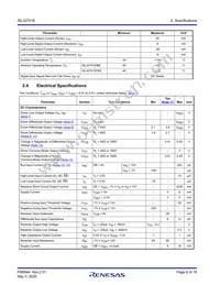 ISL32741EFBZ-T7A Datasheet Page 6