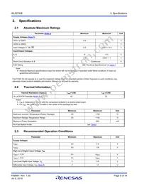 ISL32743EIBZ-T7A Datasheet Page 5