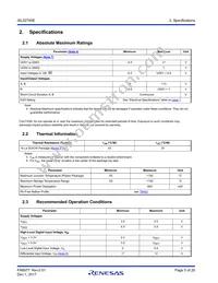 ISL32745EIBZ-T7A Datasheet Page 5