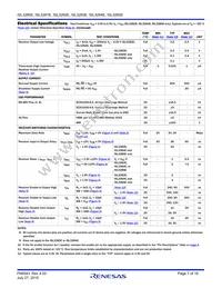 ISL3285EIRTZ-T Datasheet Page 7