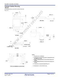 ISL33001IBZ-T Datasheet Page 17