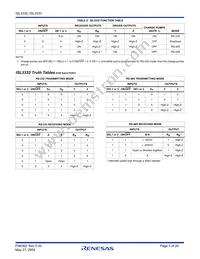 ISL3332IAZ-T Datasheet Page 3