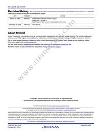 ISL33337EIRZ-T7A Datasheet Page 21