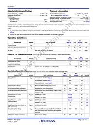 ISL35411DRZ-T7 Datasheet Page 5