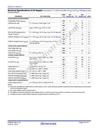 ISL43111IBZ-T Datasheet Page 5