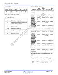 ISL43145IVZ-T Datasheet Page 3