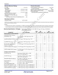 ISL43210IH-T Datasheet Page 3
