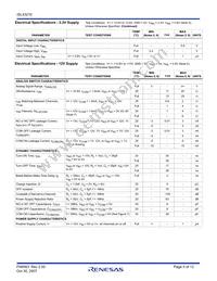 ISL43210IH-T Datasheet Page 5