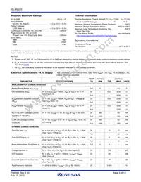 ISL43L220IR-T Datasheet Page 3