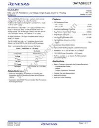 ISL43L840IRZ-T Datasheet Cover