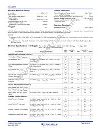 ISL43L841IRZ-T Datasheet Page 3