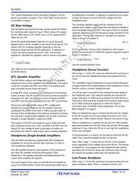 ISL54004IRTZ-T Datasheet Page 7