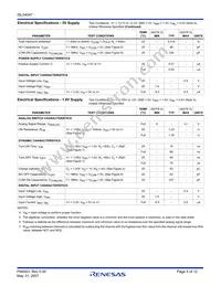 ISL54047IRUZ-T Datasheet Page 5