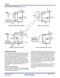 ISL54056IRUZ-T Datasheet Page 7