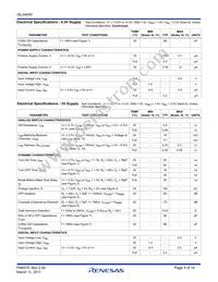 ISL54059IRUZ-T Datasheet Page 5