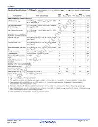 ISL54062IRTZ Datasheet Page 6