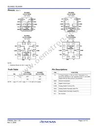 ISL54064IRUZ-T Datasheet Page 2