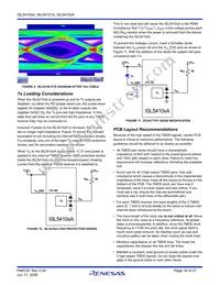 ISL54100ACQZ Datasheet Page 16