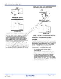 ISL54100ACQZ Datasheet Page 17