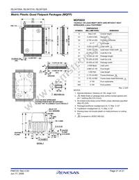 ISL54100ACQZ Datasheet Page 21