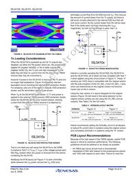 ISL54100CQZ Datasheet Page 16