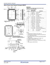 ISL54100CQZ Datasheet Page 21