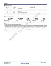 ISL54103IHZ-T7 Datasheet Page 2