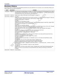 ISL54206AIRTZ-T Datasheet Page 17