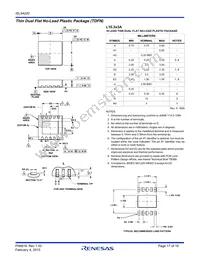 ISL54220IUZ-T Datasheet Page 17