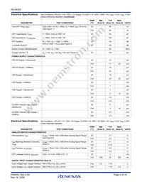 ISL54302IRZ-T Datasheet Page 4