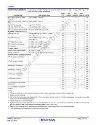 ISL54302IRZ-T Datasheet Page 5