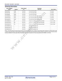 ISL54400IRUZ-T Datasheet Page 4