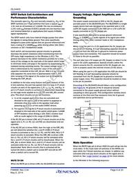 ISL54405IVZ-T Datasheet Page 9