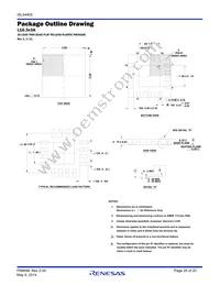 ISL54405IVZ-T Datasheet Page 20