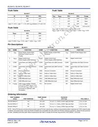 ISL54417IRUZ-T Datasheet Page 3