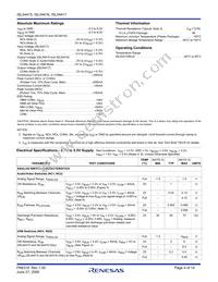 ISL54417IRUZ-T Datasheet Page 4